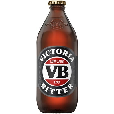 Victoria Bitter Low Carb Bottle 375mL