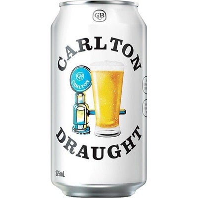 Carlton Draught Heritage Can Block 375mL