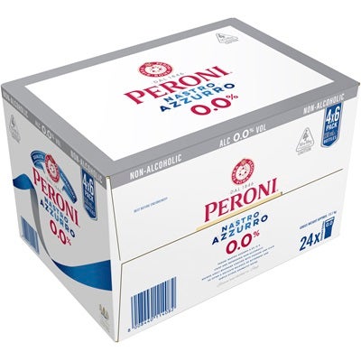Peroni Nastro 0.0% Bottle 330mL