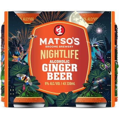 Matso's Extra Ginger Beer Can 330mL