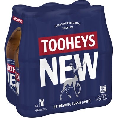 Tooheys New Bottle 375mL
