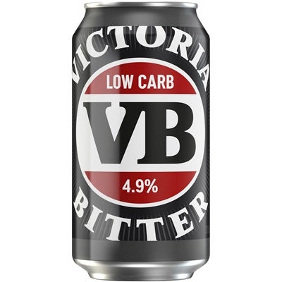 Victoria Bitter Low Carb Can 375mL