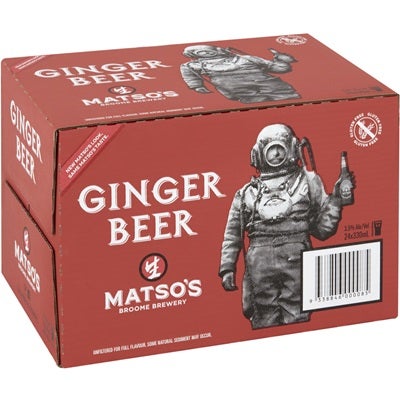 Matso's Ginger Beer Bottle 330mL