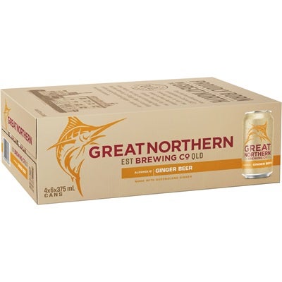 Great Northern Ginger Beer Can 375mL