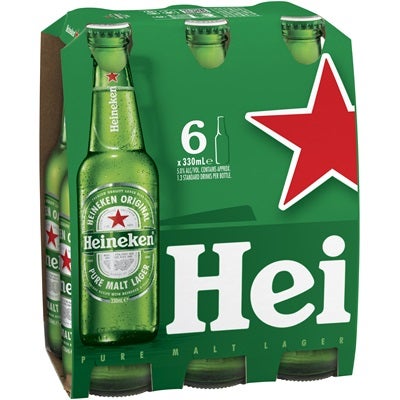 Heineken Bottle 330mL