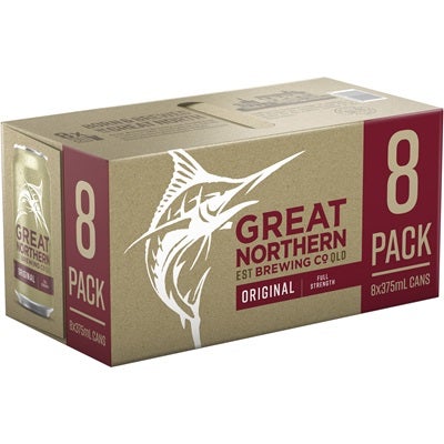 Great Northern Original 8pk Can 375mL