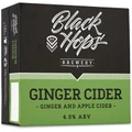 Black Hops Ginger Cider Can 375mL