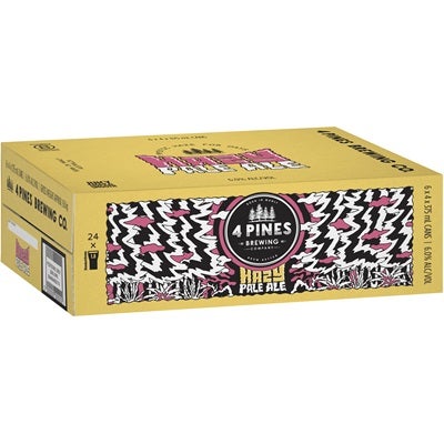 4 Pines Brewing Hazy Pale Ale Can 375mL
