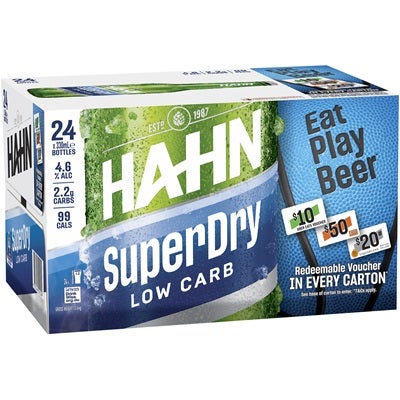 Hahn Super Dry Bottle 330mL