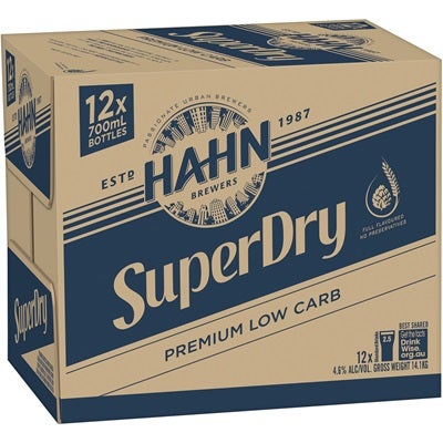 Hahn Super Dry Bottle 700mL