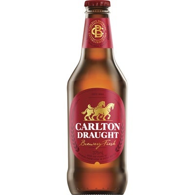 Carlton Draught Bottle 375mL