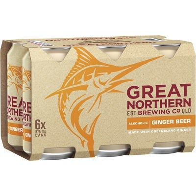 Great Northern Ginger Beer Can 375mL