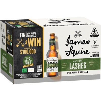 James Squire 150 Lashes Pale Ale Bottle 330mL