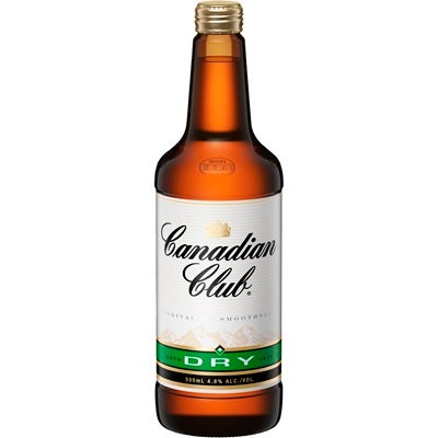 Canadian Club & Dry Bottle 500mL