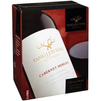 Tangled Vine Cabernet Merlot Cask 4L