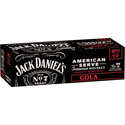 Jack Daniels American Serve & Cola 250mL