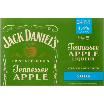 Jack Daniels Apple & Soda Can 330ml