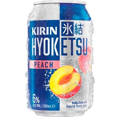 Kirin Hyoketsu Peach Can 330mL