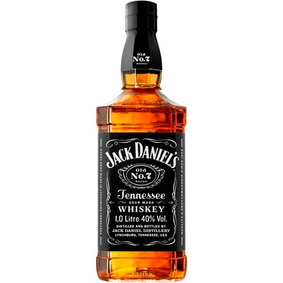 Jack Daniels Tennessee Whiskey 1 Litre