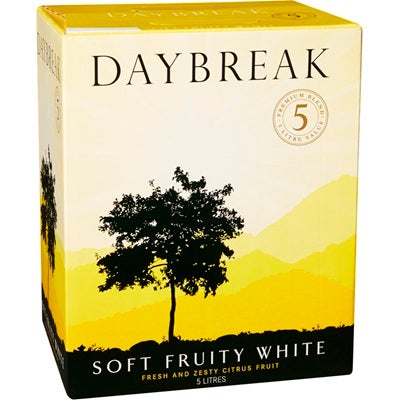 Daybreak Soft Fruity White Cask 5L