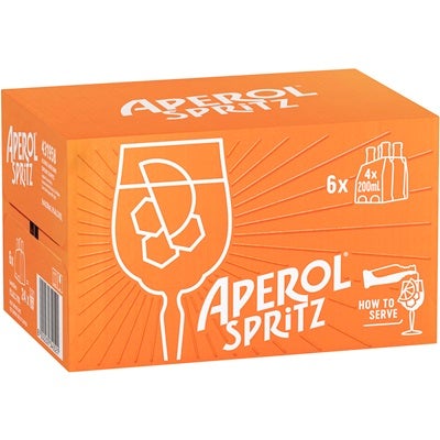 Aperol Spritz Bottle 200mL