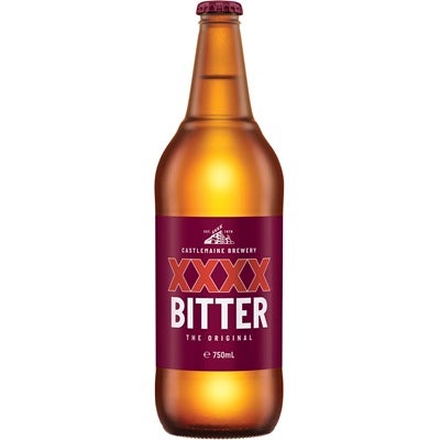 XXXX Bitter Rack Pack Bottle 750mL