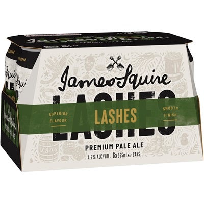 James Squire 150 Lashes Can 355mL