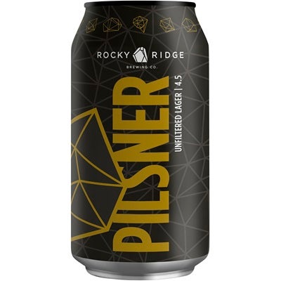 Rocky Ridge Pilsner Can 375mL