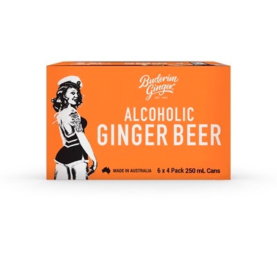 Buderim Ginger Beer Can 250mL
