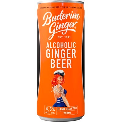 Buderim Ginger Beer Can 250mL