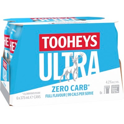 Tooheys Ultra Can 375mL