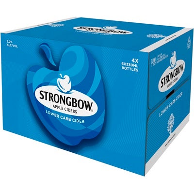 Strongbow Lower Carb Cider Bottle 330ml
