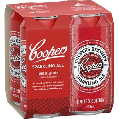 Coopers Sparkling Ale Limited Edition Can 440mL