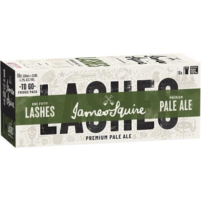 James Squire 150 Lashes Can 330mL 10pk