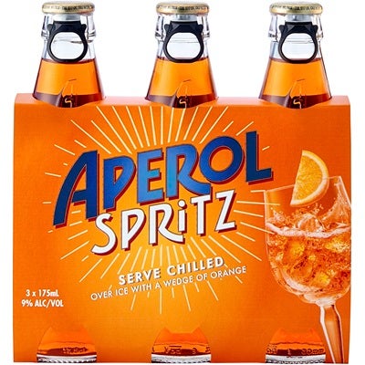 Aperol Spritz Bottle 175ml
