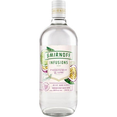 Smirnoff Infusions Passionfruit & Lime 700mL