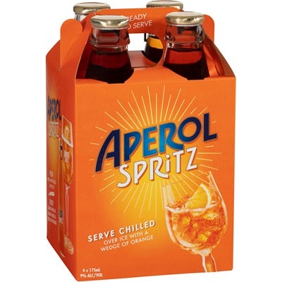 Aperol Spritz Bottle 175ml