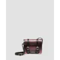 Dm Accessories 7" Satchel Rub Off Unisex Black&#124;Multi&#124;Pink Size OS