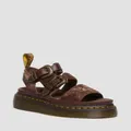 Dr Martens Gryphon Suede Female Brown Size 3