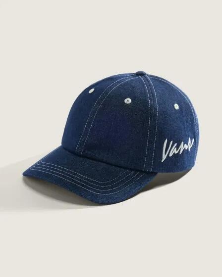Classic Script Curved Bill Jockey Cap