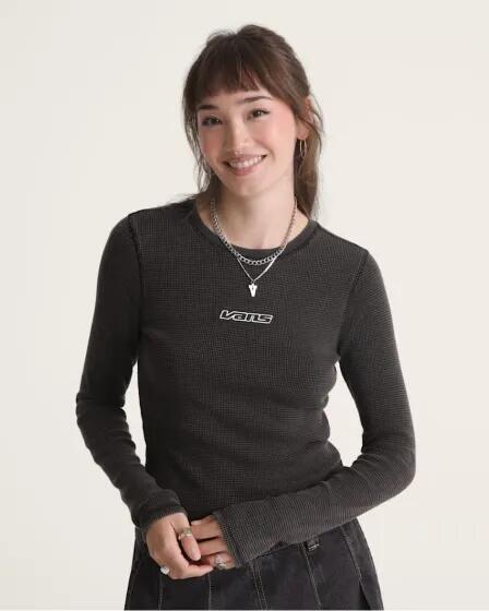 Teri Waffle Long Sleeve