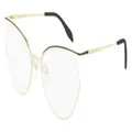 Alexander McQueen Eyeglasses AM0256O 001