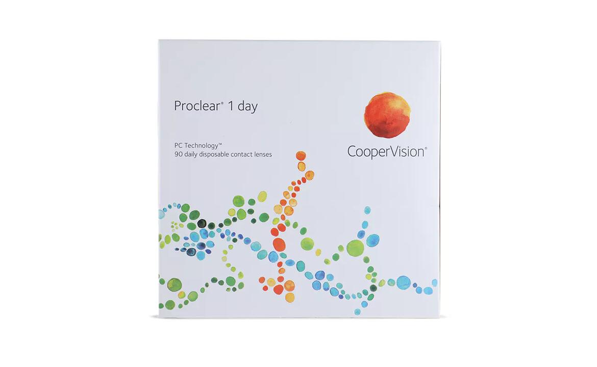 Proclear 1 Day 90 Pack Contact Lens Daily Disposable - Afterpay - Private Health Rebate