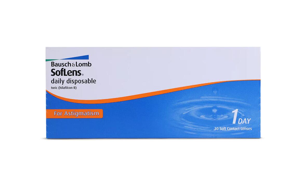 SofLens Daily Disposable For Astigmatism 30 Pack Contact Lens Daily Disposable - Afterpay - Private Health Rebate