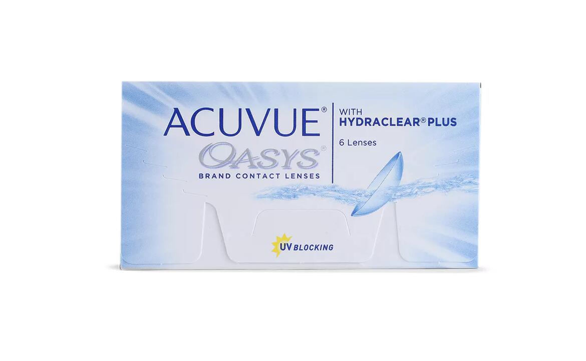 Acuvue Oasys 6 Pack Contact Lens 1-2 weeks Disposable - Afterpay - Private Health Rebate