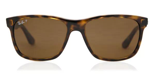 Ray-Ban RB4181 Highstreet Polarized 710/83 Men's Sunglasses Tortoiseshell Size 57