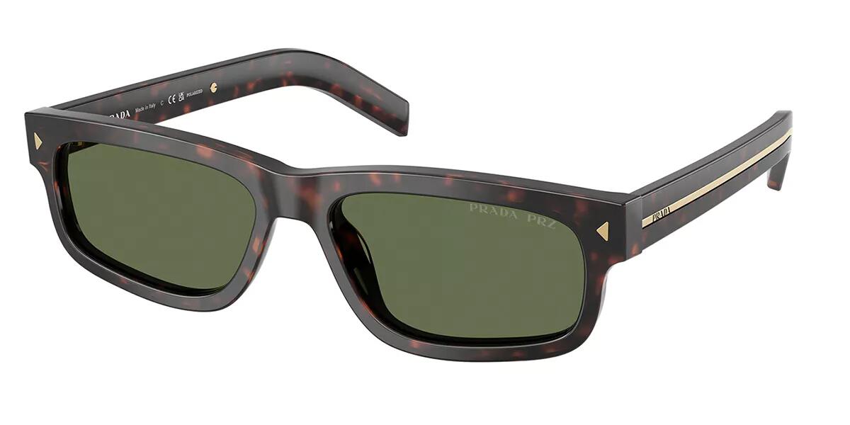 Prada PR B11S Polarized 17N20G Men's Sunglasses Tortoiseshell Size 57