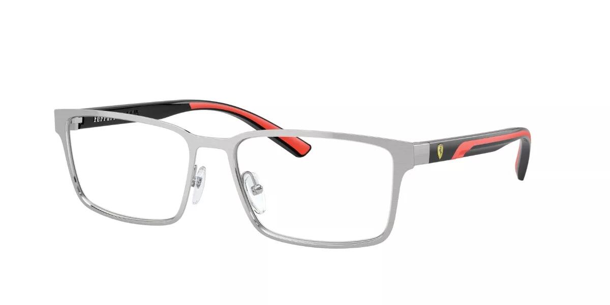 Ferrari Scuderia FZ7002 107 Men's Glasses Silver Size 56 - Private Health Rebate - Blue Light Block Available