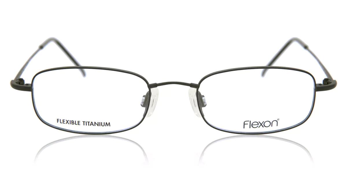 Flexon FL 603 2 Men's Glasses Black Size 49 - Private Health Rebate - Blue Light Block Available