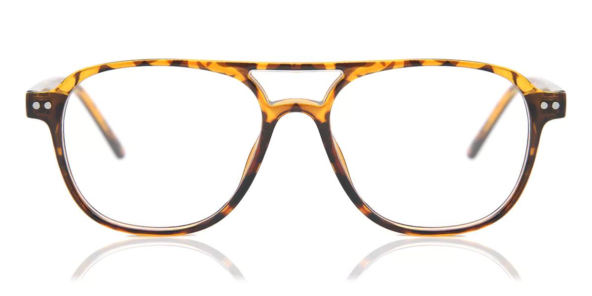 Pilot Full Rim Plastic Men's Glasses Online Tortoiseshell Size 53 - Lenses Included - Private Health Rebate - Blue Light Block - SmartBuy Collection